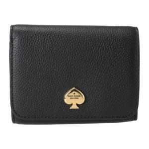 ケイトスペードニューヨーク kate spade new york 2つ折り財布 ケイラ スモール Lジップ ウォレット KK056 001 BLK
