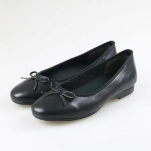 カルックス ライト KALUX LIGHT 99g ラウンドトゥ 柔らか 1.5cmヒール リボンバレエ （ブラック）