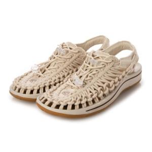 キーン KEEN UNEEK CANVAS/ユニーク キャンバス アウトドア カジュアル サンダル 1026231 （ホワイト系その他2）｜locondo-shopping