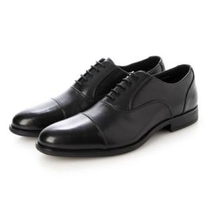 キスコ KISCO レースアップビジネスシューズ （BLK）