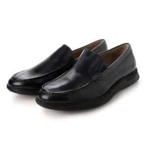 キスコ KISCO 軽量モカシンシューズ （ネイビー）