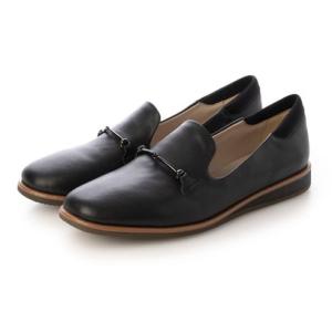 キスコ KISCO 軽量細ビットローファー （BLK）