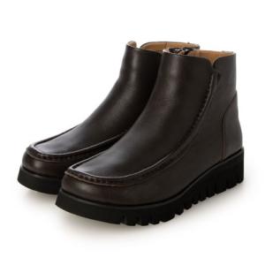 キスコ KISCO Uモカシンデザインブーツ （DBR）