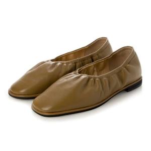 キコット KIKOTTO Ruched Flat （ベージュ）