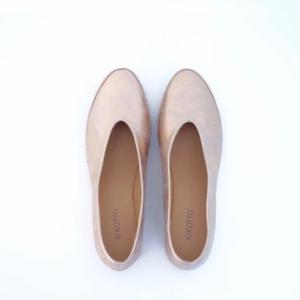 キコット KIKOTTO Ballet Flat （ピンクメタリック）