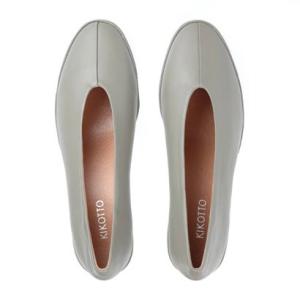 キコット KIKOTTO Egg Toe Wedge （グレー）
