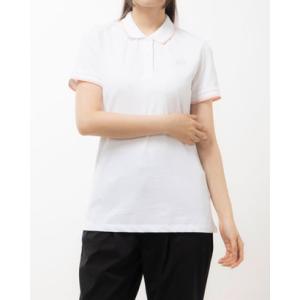 ロット LOTTO ライフス レディース 半袖 プリントポロシャツ （BRILLIANT-WHITE/1RC）