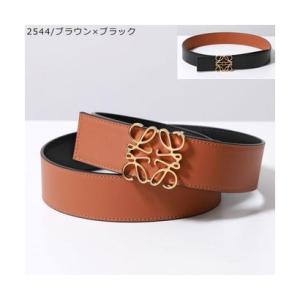 ロエベ LOEWE LOEWE ベルト ANAGRAM BELT リバーシブル （2544/ブラウン×ブラック(G)）