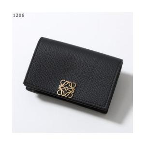 ロエベ LOEWE LOEWE カードケース C821M97X03 C821M97X08 アナグラム （X08/1206/ブラック）