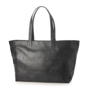 レザーラボラトリー Leather Laboratory 本革 リアルレザー トートバッグ L 大容量 （EMB BLACK）