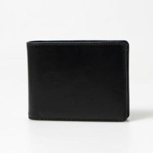 レザーラボラトリー Leather Laboratory ソフティナッパレザー｜二つ折り財布 （BLACK）｜locondo-shopping