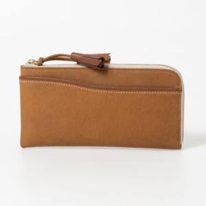 レザーラボラトリー Leather Laboratory 本革L字財布 （CAMEL）