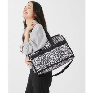 レスポートサック LeSportsac DELUXE MED WEEKENDER （ニュートラルレオパード）