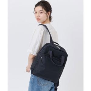 レスポートサック LeSportsac MEDIUM E/W BACKPACK （ディープシーブルー）