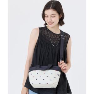 レスポートサック LeSportsac SMALL BUCKET TOTE （トリコロールハートエンブロイダリー）