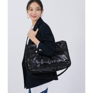 レスポートサック LeSportsac DELUXE MED WEEKENDER （ブラックシャイン）