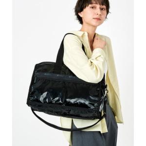 レスポートサック LeSportsac DELUXE MED WEEKENDER （ブラックシャイン...