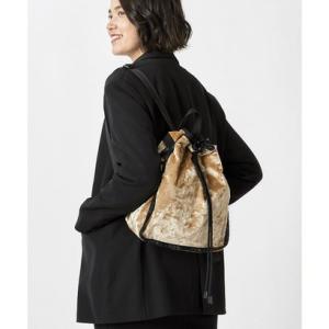 レスポートサック LeSportsac CINCH BACKPACK （ベロアゴールド）