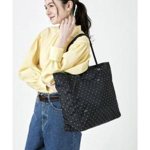 レスポートサック LeSportsac LARGE 2 WAY TOTE （プティドット/セージグリ...