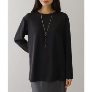 レースレディース Lace Ladies ソリッドカラー クルーネック 長袖 ベーシック プルオーバ...