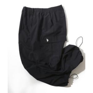 U.S.POLO ASSN./ユーエスポロアッスン USPA 撥水 UVカット ストレッチ ワイド カーゴパンツ/イージーパンツ/レディース メンズ