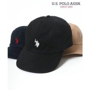 U.S. POLO ASSN./ユーエスポロアッスン USPA ツイル ロゴキャップ ワンポイント刺繍 メンズ レディース 帽子 ユニセックス ブラン