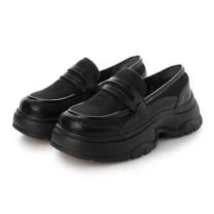 レナ Lena レディースアツゾコローファー （BLK）