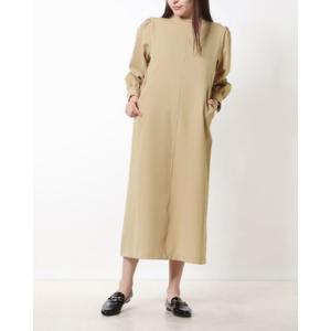 LrdR NewNormal/エルアールディーアール ニューノーマル epidemique ボトルネックワンピース （ベージュ）