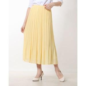 エルアールディーアール ニューノーマル LrdR New Normal innowave プリーツスカート （イエロー）
