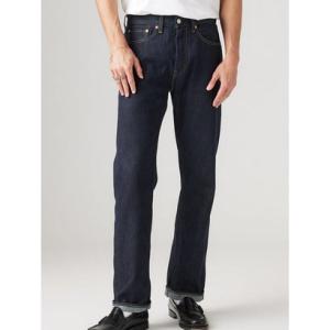 リーバイス LEVI'S 505（TM） レギュラーフィット ダークインディゴ MIDNIGHT セルビッジ （Dark Indigo - Flat
