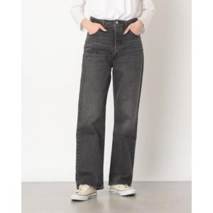 リーバイス LEVI'S RIBCAGE ストレート ブラック STATIC NOISE OVERL...