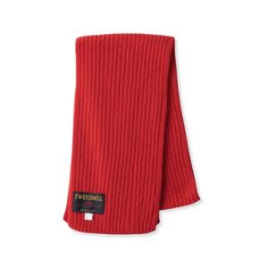 ラ エフ la.f… TWEEDMILL ラムウールマフラー （レッド）