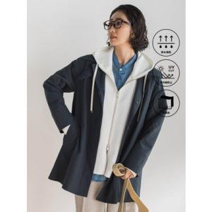 ラ エフ la.f… タスランストレッチコート （ネイビー）