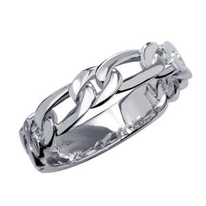 ララクリスティー LARA Christie リング 指輪 メンズ フィガロチェーン シルバー925 [ BLACK Label ] 15号 r140