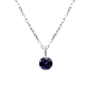 ララクリスティー LARA Christie ネックレス レディース プラチナ ブラックダイヤモンド 0.1ct Pt900 ローズカット 6本爪