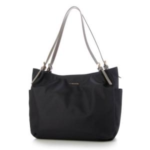 ラ バガジェリー LA BAGAGERIE ポリエステルキャンバス A4トート （ネイビー）