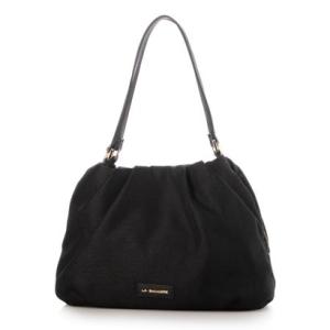 ラ バガジェリー LA BAGAGERIE ナチュラルタックトート （ブラック）