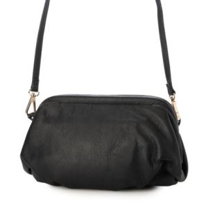 ラ バガジェリー LA BAGAGERIE フレームミニショルダーバッグ （ブラック系その他）