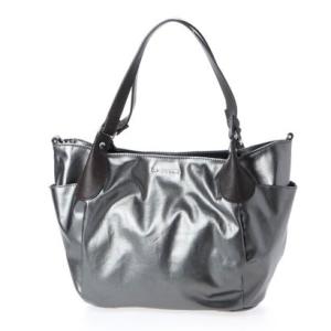 ラ バガジェリー LA BAGAGERIE EMAILLERシリーズ 2wayトート Sサイズ （ガンメタ）