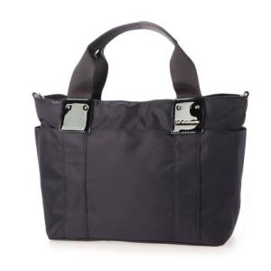 ラ バガジェリー LA BAGAGERIE 2WAYナイロントート （ダークグレー）
