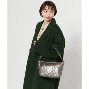 ラ バガジェリー LA BAGAGERIE シープキルティング 2WAYショルダー （ガンメタリック）