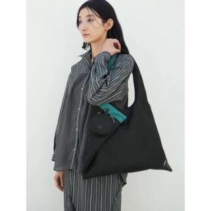 ラシュッド LASUD トライアングルトートバッグ （ブラック）