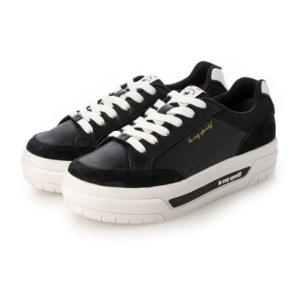 ルコックスポルティフ le coq sportif レディース スニーカー 厚底 LA ROLAND PF （ブラック）｜locondo-shopping