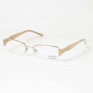 アザロ AZZARO メガネ 眼鏡 アイウェア レディース メンズ （ゴールド）