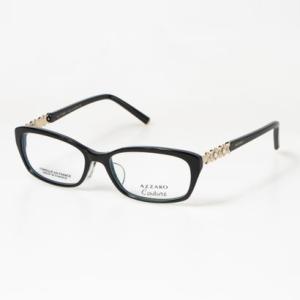アザロ AZZARO メガネ 眼鏡 アイウェア レディース メンズ （ブラック）