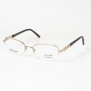 アザロ AZZARO メガネ 眼鏡 アイウェア レディース メンズ （ゴールド）