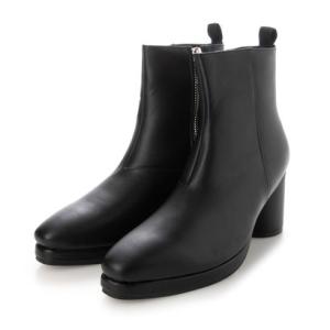 ラブハンター LoveHunter 8cmハイヒールストームブーツ/円柱ヒールブーツ/6834 （ブラック）の商品画像