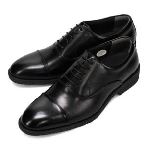 ルーテシア LUTECIA【超軽量】内羽根ストレートチップ・ビジネスシューズ LU7818 （ブラック）