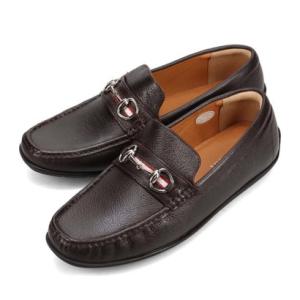 ルーテシア LUTECIA 上品な大人用シューズとして根強い人気を誇るドライビングシューズ LU8802 （ダークブラウン）