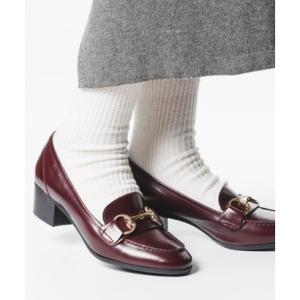 ルカ グロッシ Luca Grossi ビット付きヒールパンプス （レッドブラウン）